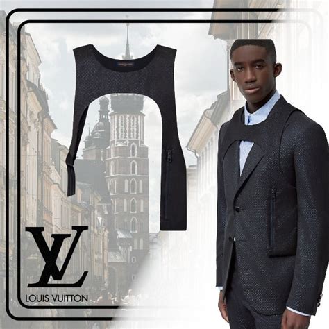 louis vuitton vest heren blauw|Louis Vuitton knit vest.